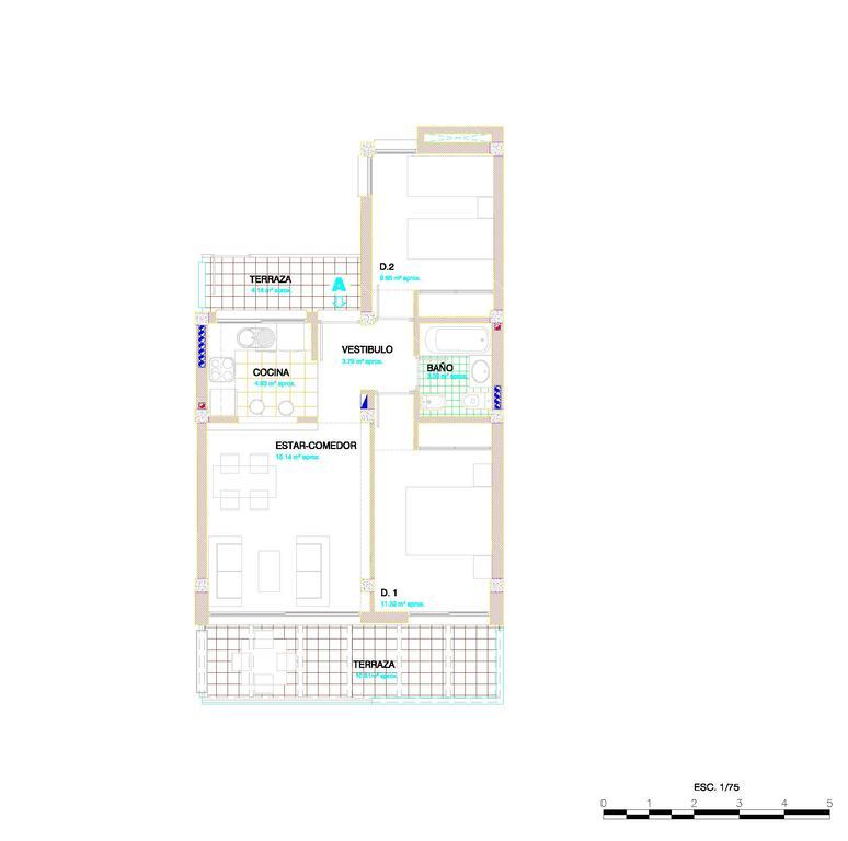 Apartmán Lomas Del Mar I Vera Exteriér fotografie